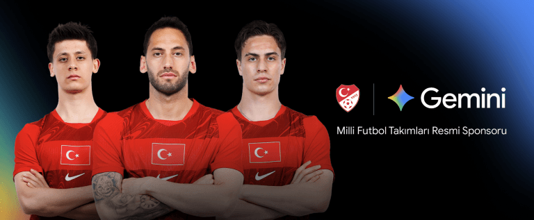 Google Gemini, Türkiye Millî Futbol Takımları’nın Resmi Sponsoru Oldu