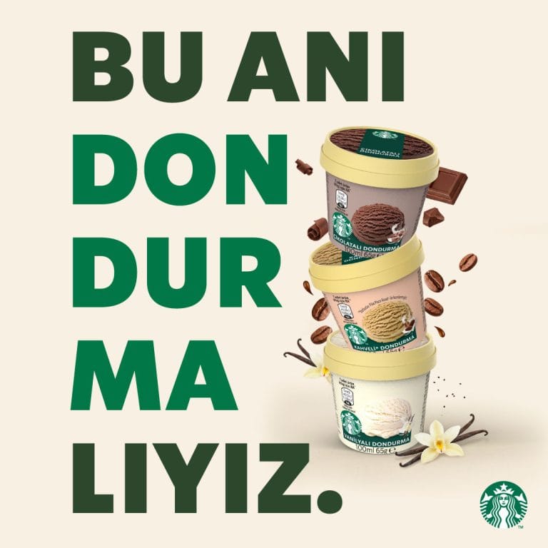 Starbucks’ta Anı Donduran Yepyeni Bir Lezzet: Starbucks® Dondurma