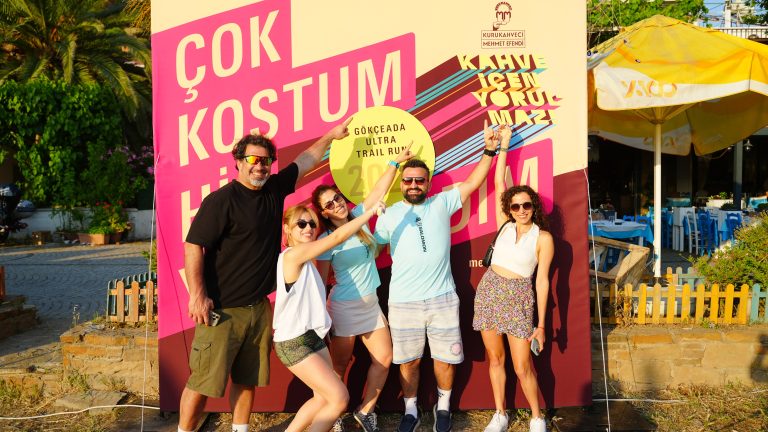 GÖKÇEADA KOŞUCULARI AĞIRLADI