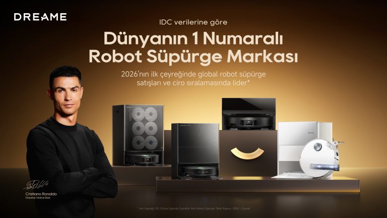Dreame, Robot Süpürge Satışlarında Dünyanın 1 Numarası Oldu!