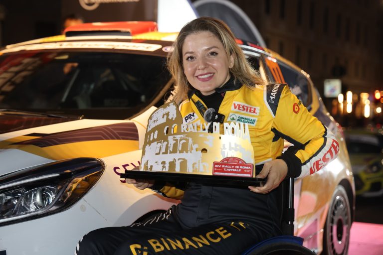 Team Binance TR pilotu Kübra Denizci Keskin, Rally di Roma Capitale’de Sınıfının Birincisi Oldu
