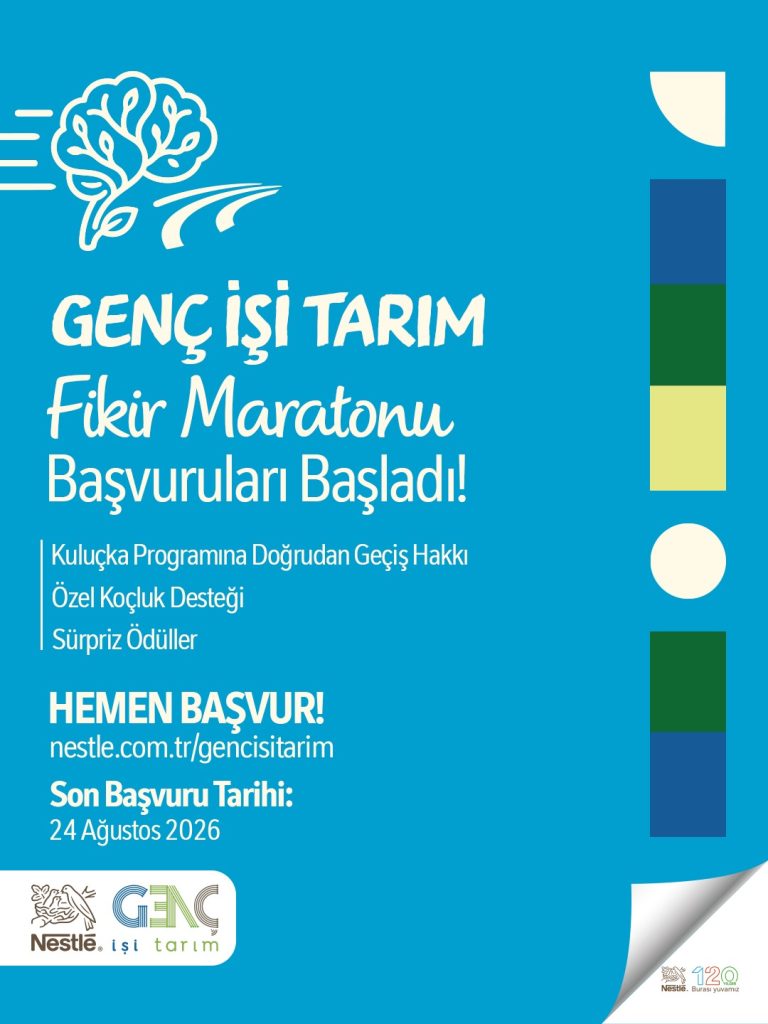Nestlé Türkiye, Tarımın Geleceğine Yön Verecek Genç Fikirleri Arıyor: Genç İşi Tarım Fikir Maratonu Başvuruları Başladı