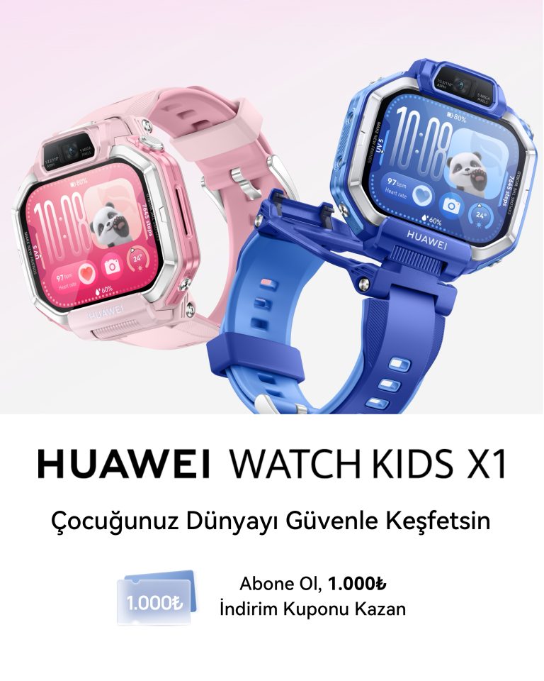 Huawei, Türkiye’Deki İlk Çocuk Akıllı Saati Watch Kids X1’I Duyurdu