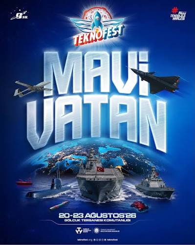 Teknofest Mavi Vatan İçin Basın Akreditasyonları Başladı!