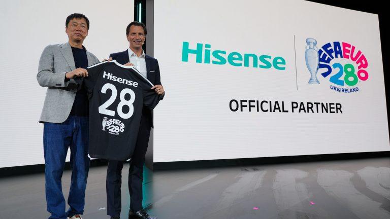 Hisense, Uefa Ile Uzun Soluklu Ortaklığını Uzatarak Uefa Euro 2028’In Resmi Sponsoru Oldu
