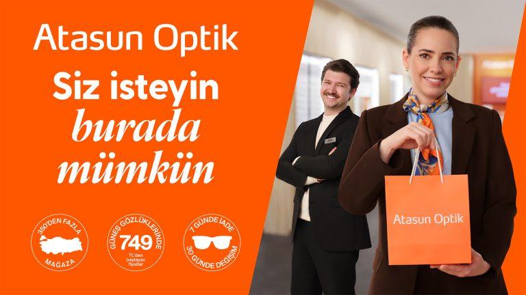 Atasun Optik’In Yeni Reklam Filmleri “Siz İsteyin Burada Mümkün” Söylemiyle Yayında