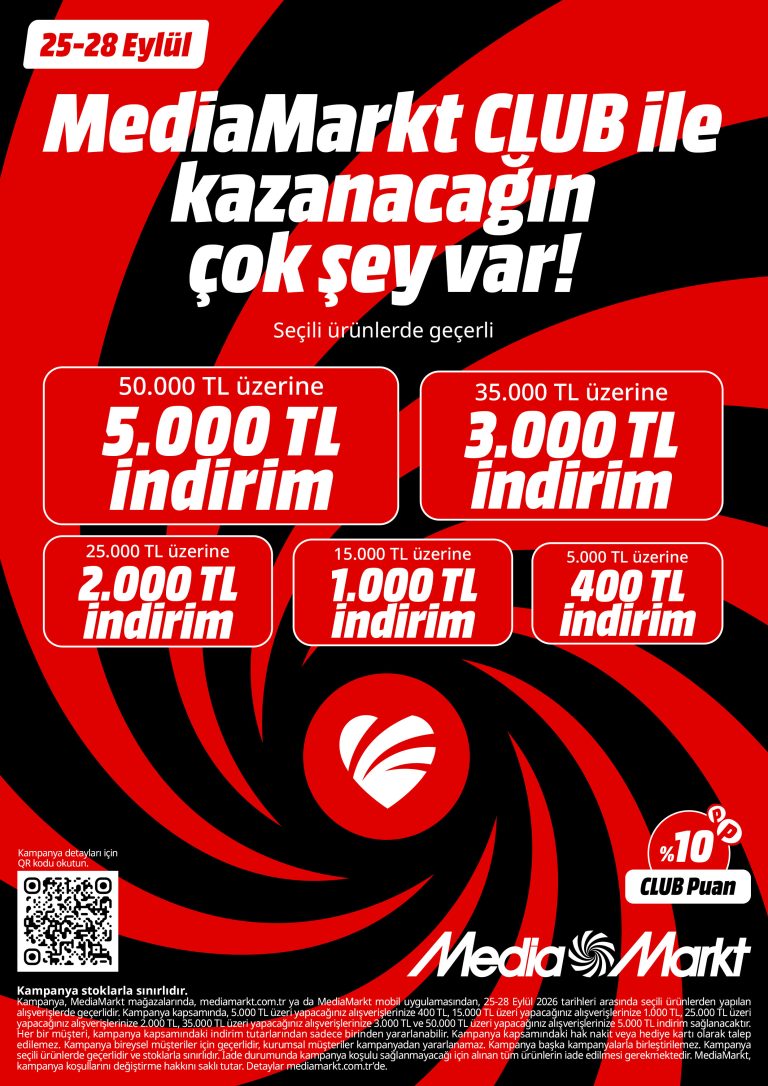 MediaMarkt Türkiye “Sepet Kampanyası” ile sepette 5.000 TL’ye varan indirim fırsatı sunuyor