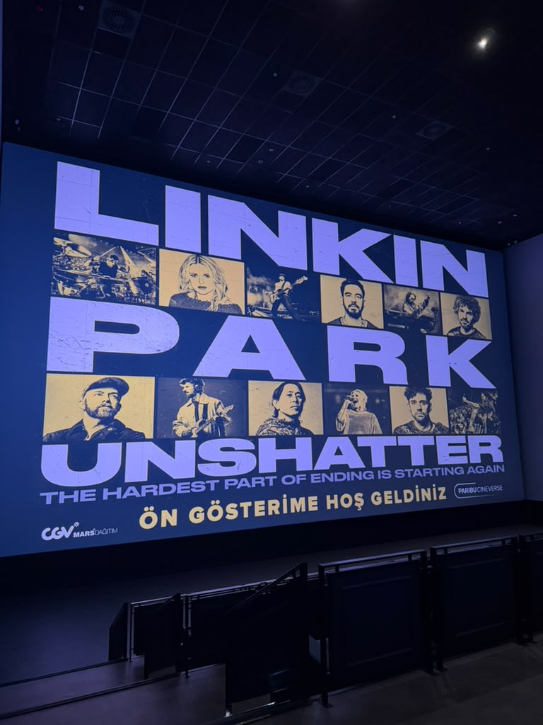 Linkin Park’ın Yeniden Doğuş Hikâyesi Sinemada: “Linkin Park: Unshatter” Paribu Cineverse Emaar ScreenX’teki Ön Gösterimde İzleyiciyle Buluştu!