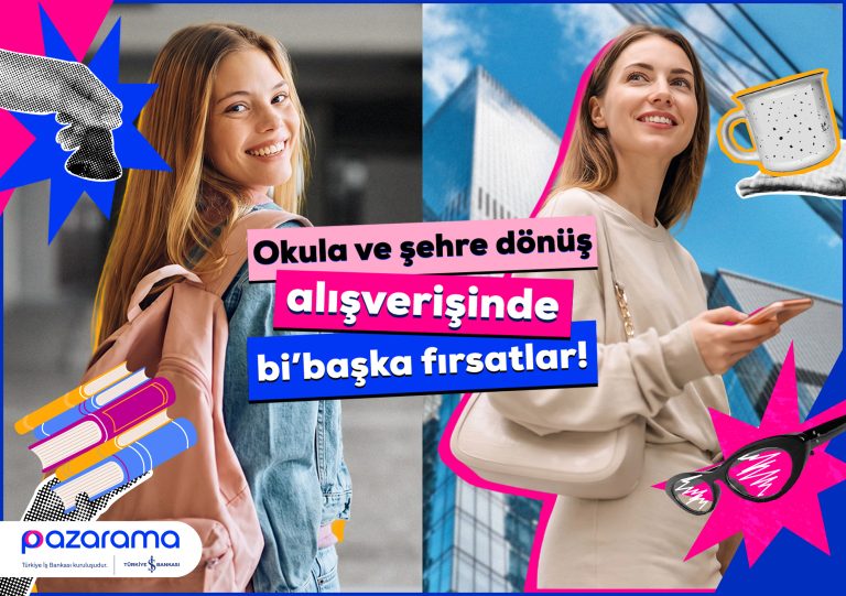 Pazarama’nın Okula ve Şehre Dönüş Kampanyalarında Alışverişler Yüzde 32 Arttı