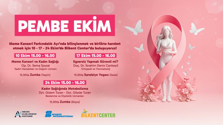 PEMBE EKİM’DE İKİNCİ BULUŞMA: UZMAN SÖYLEŞİSİ SANDALYE YOGASIYLA BULUŞUYOR