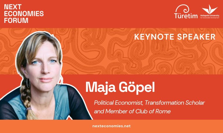 Prof. Dr. Maja Göpel, Next Economies Forum 2027’nin Ana Konuşmacıları Arasına Katıldı