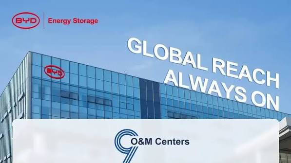 BYD Energy Storage, Küresel BESS Satış Sonrası Ağ Genişletme Çalışmalarına Hız Verdi